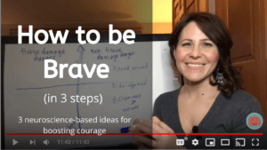 how to be brave in 3 steps