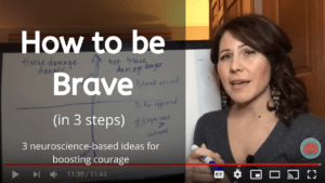 how to be brave in 3 steps