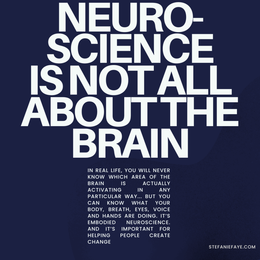 Illustration of the brain-body connection and neuroplasticity